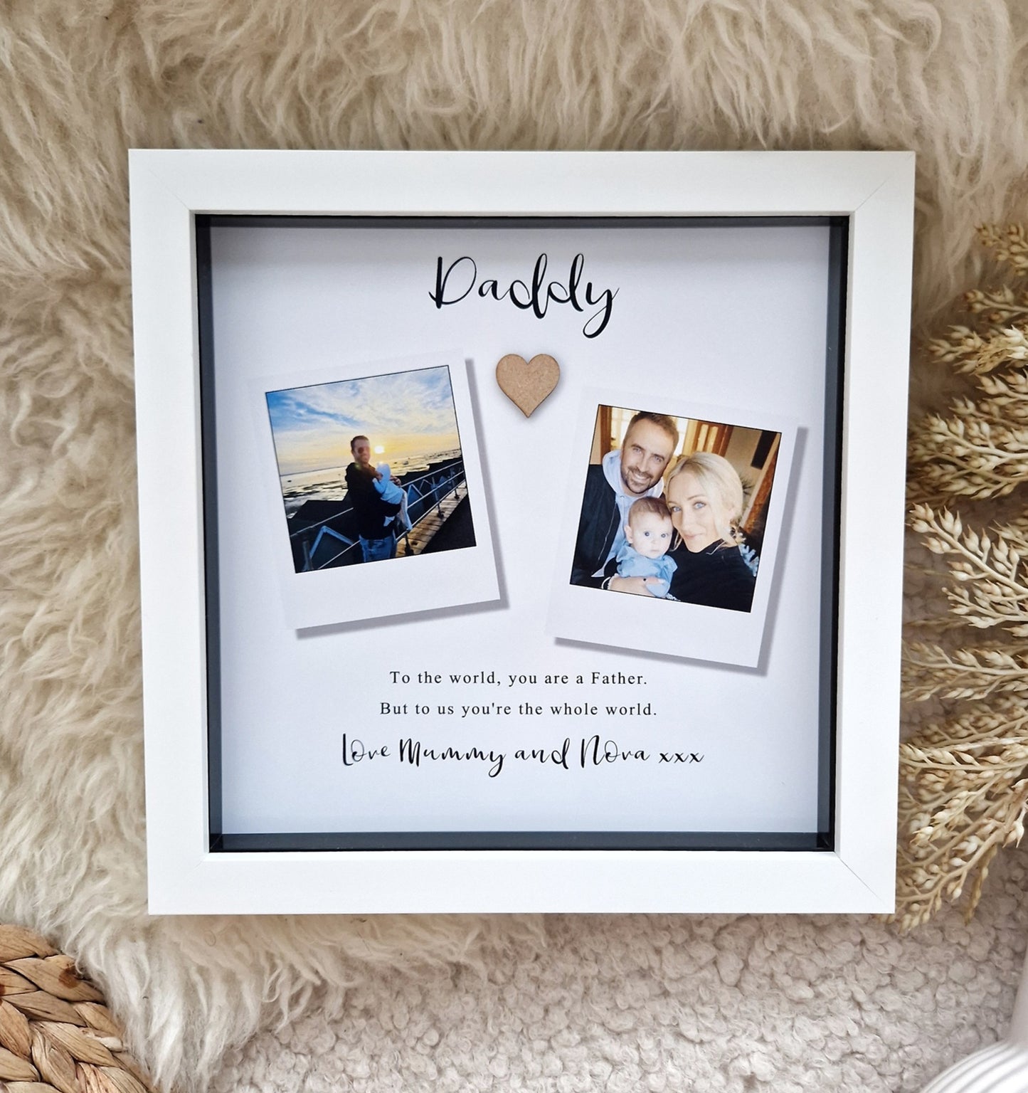 Personalised Daddy Frame. Daddy Gifts