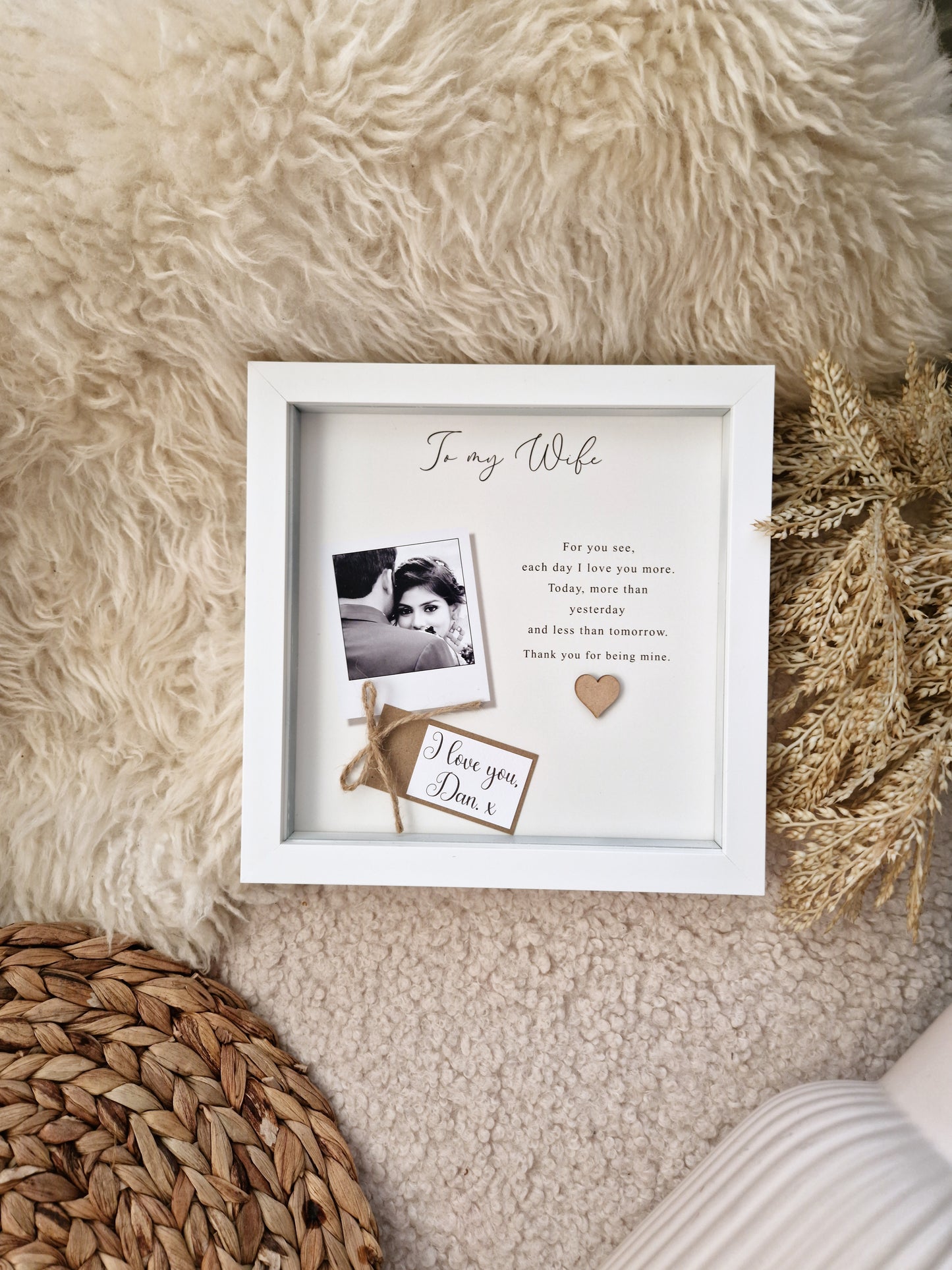 Personalised Valentines Gift for Wife