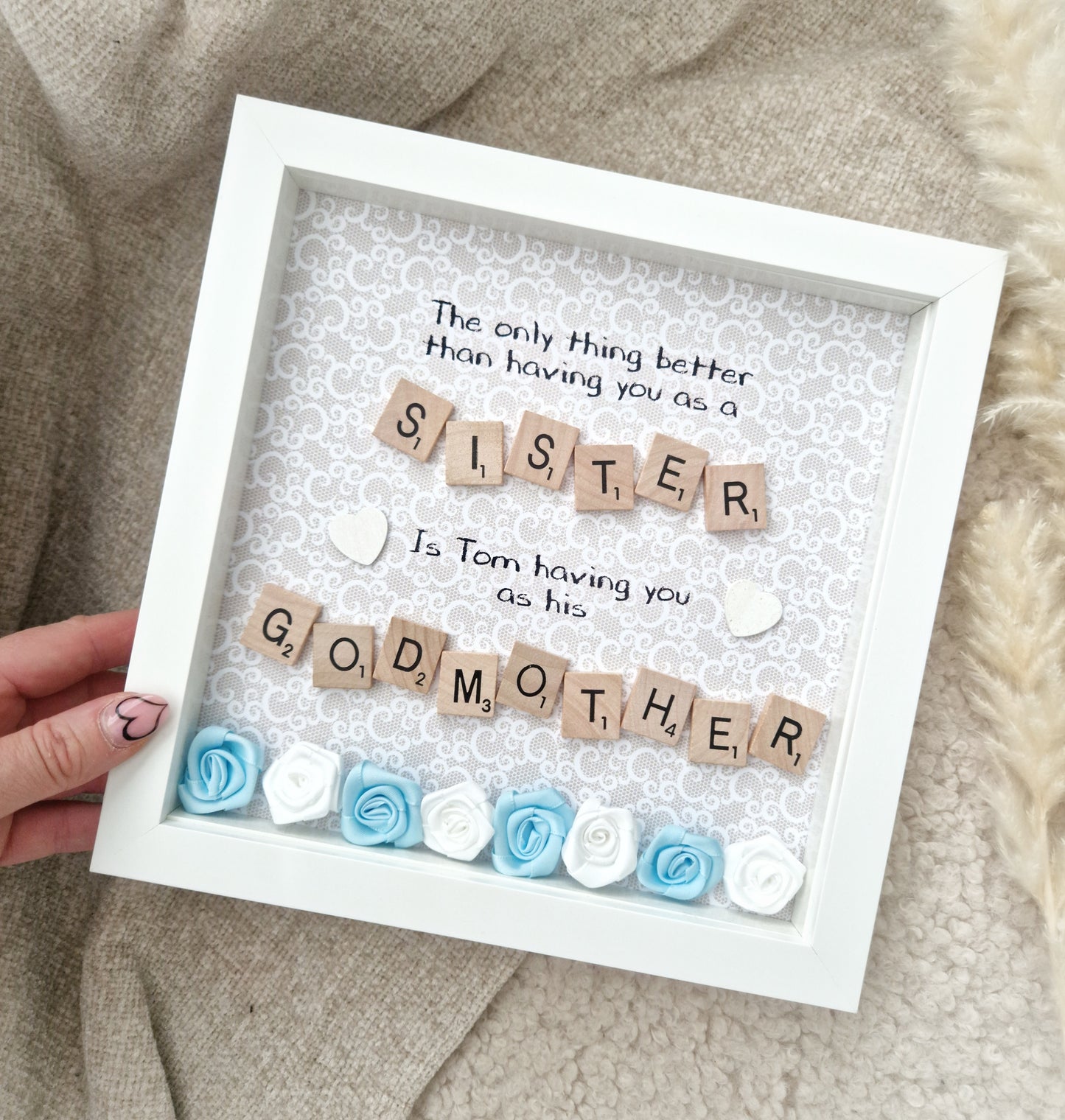Godmother Frame, Gift For Godparents