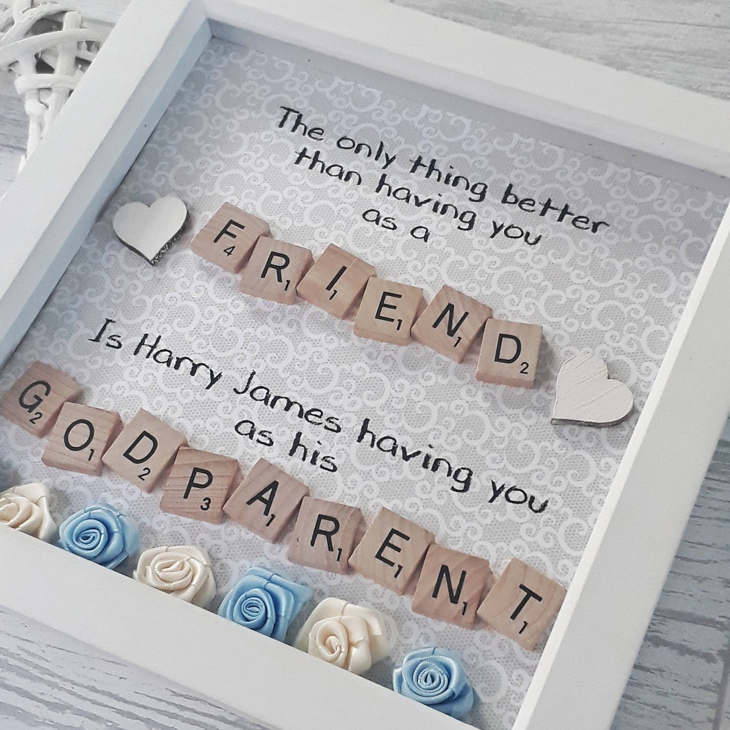 Godmother Frame, Gift For Godparents