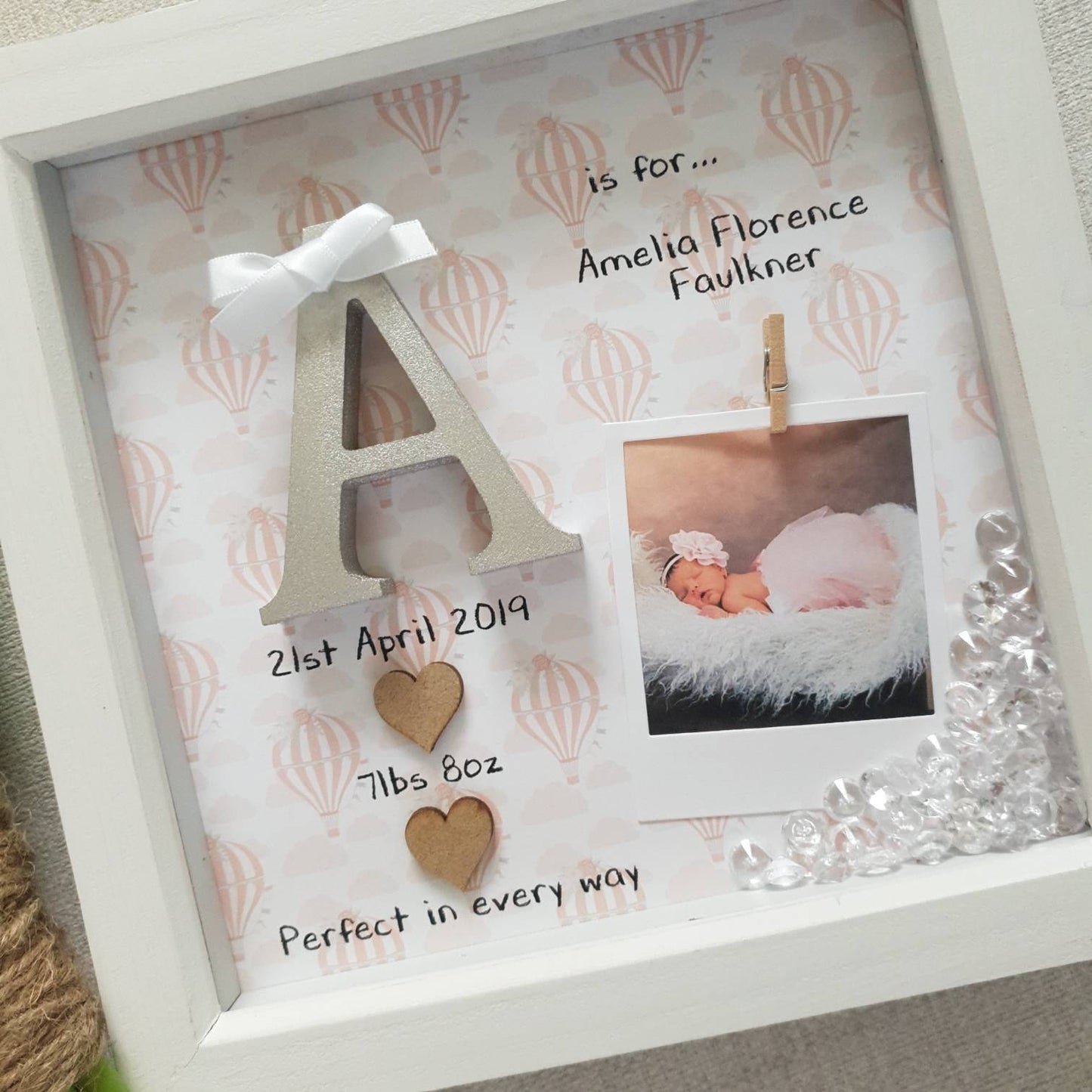 Baby Girl Gift, Baby Boy Frame
