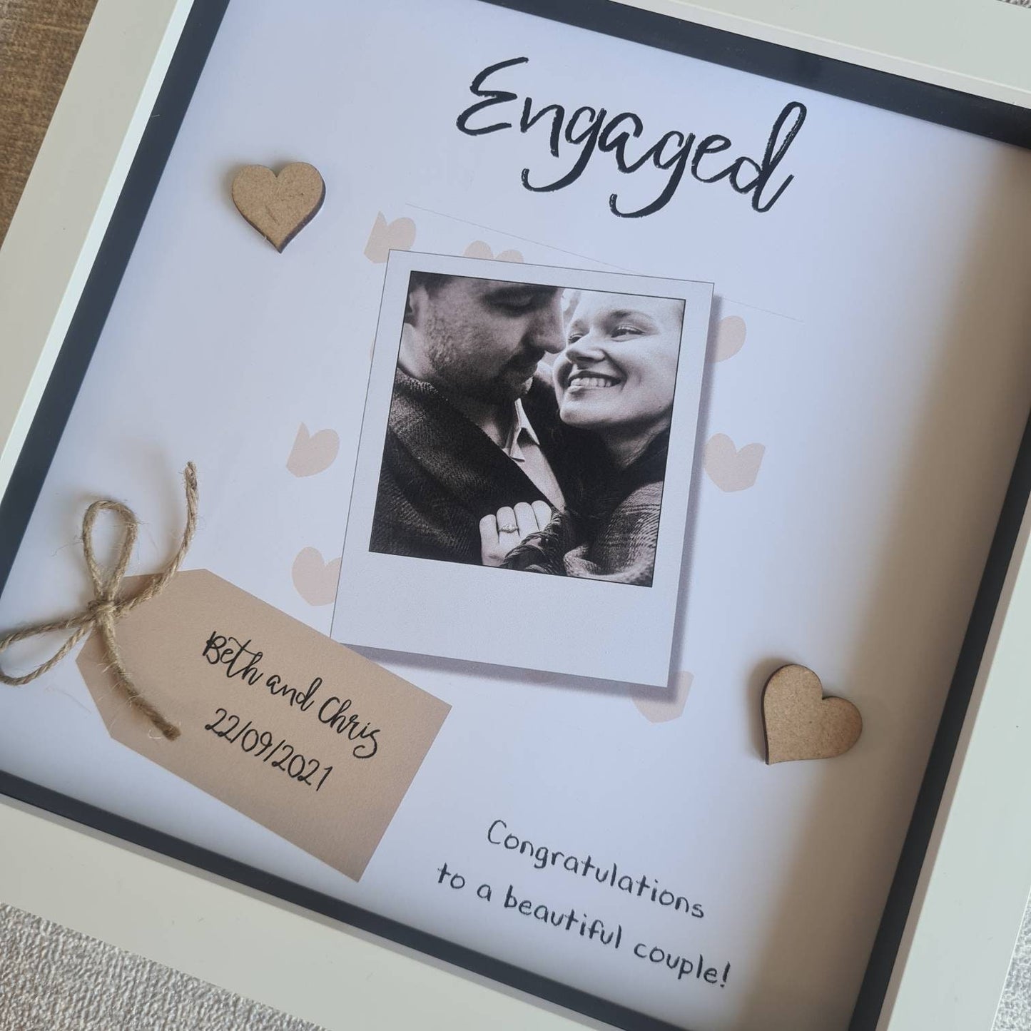 Personalised Engagement Gift