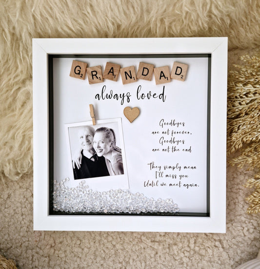 Always loved, Personalised Loss Photo frame