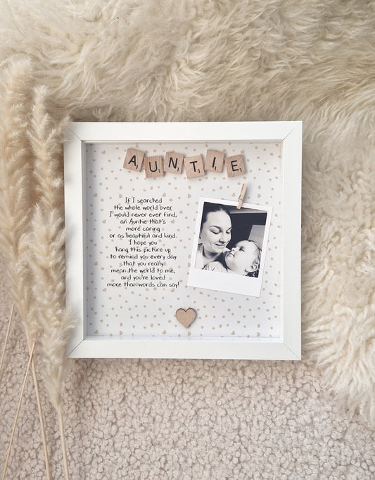 Personalised Auntie, Aunty frame