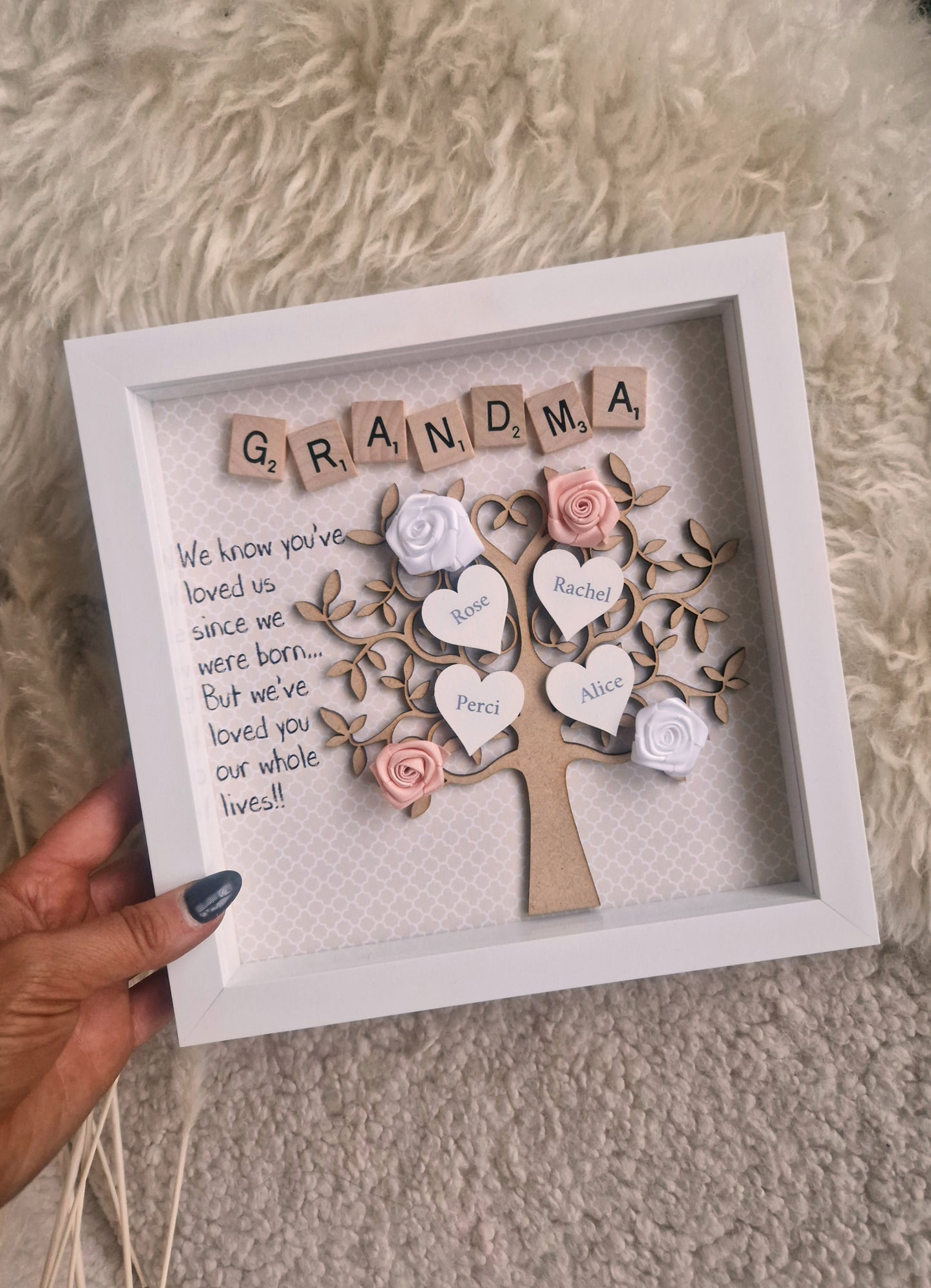 Personalised Family Tree | Grandma Frame.