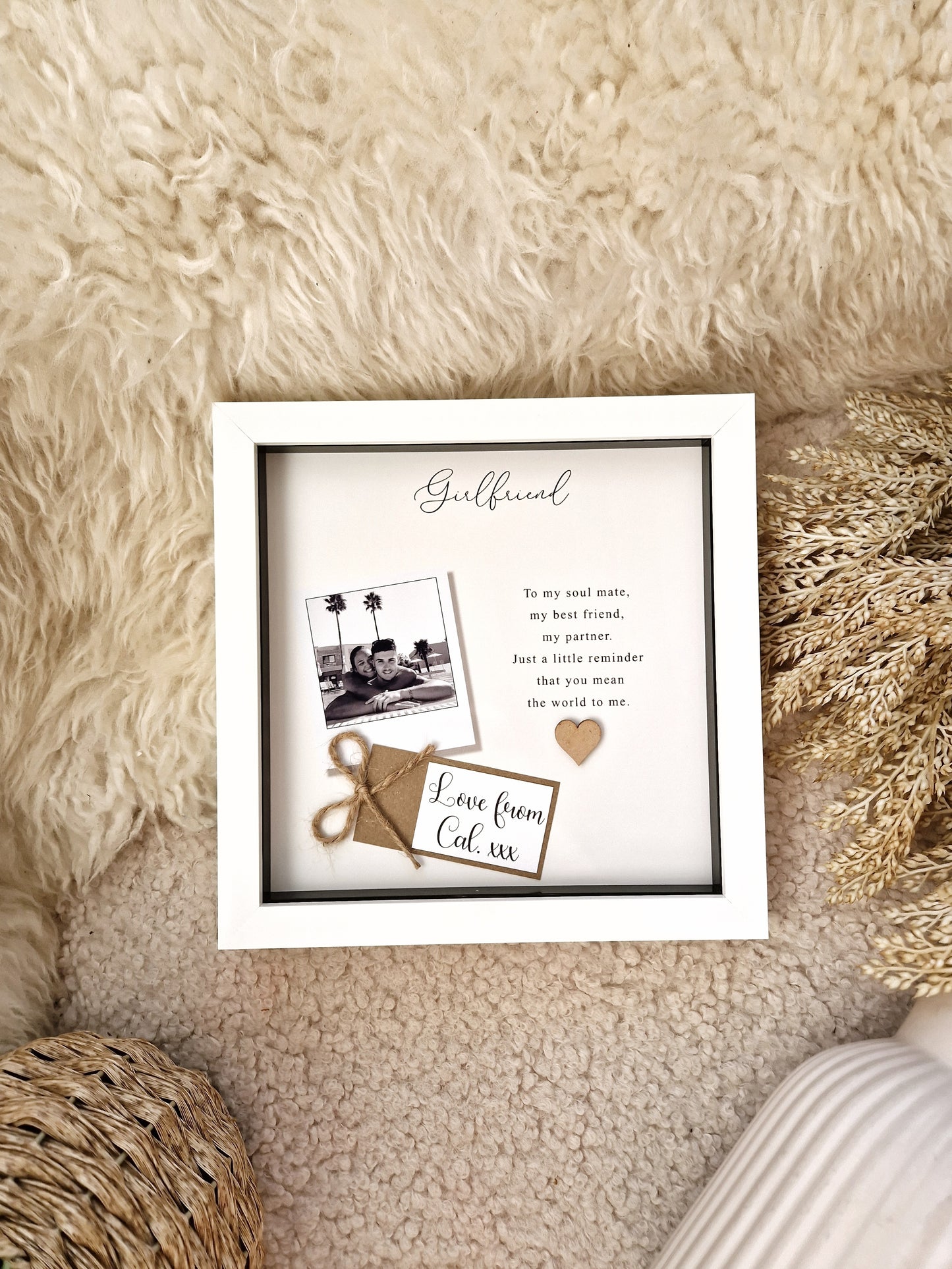 Personalised Valentines Frame | Gift For Girlfriend