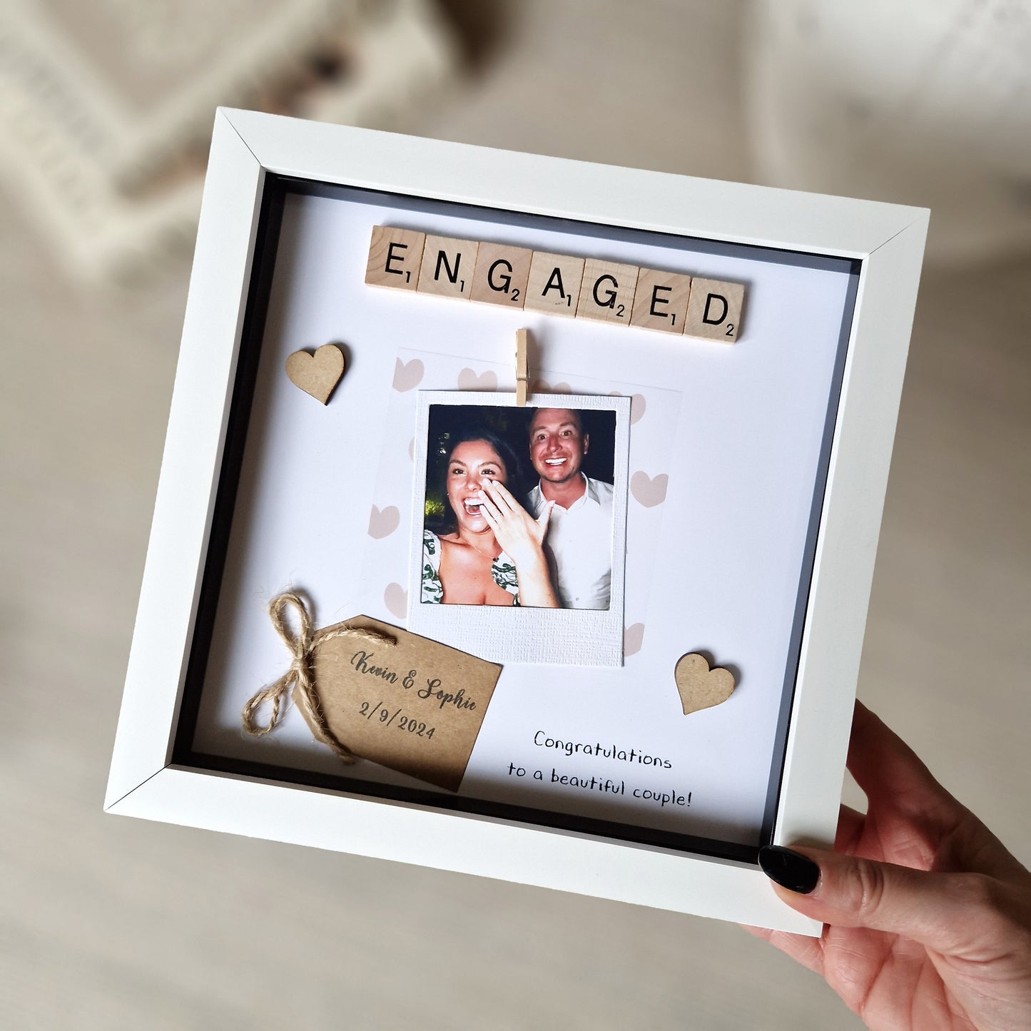 Personalised engagement frame