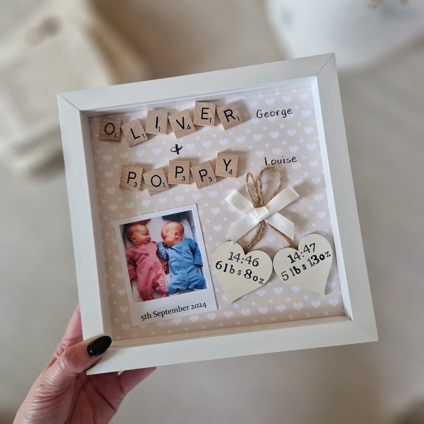 New Baby Frame, Newborn Gift