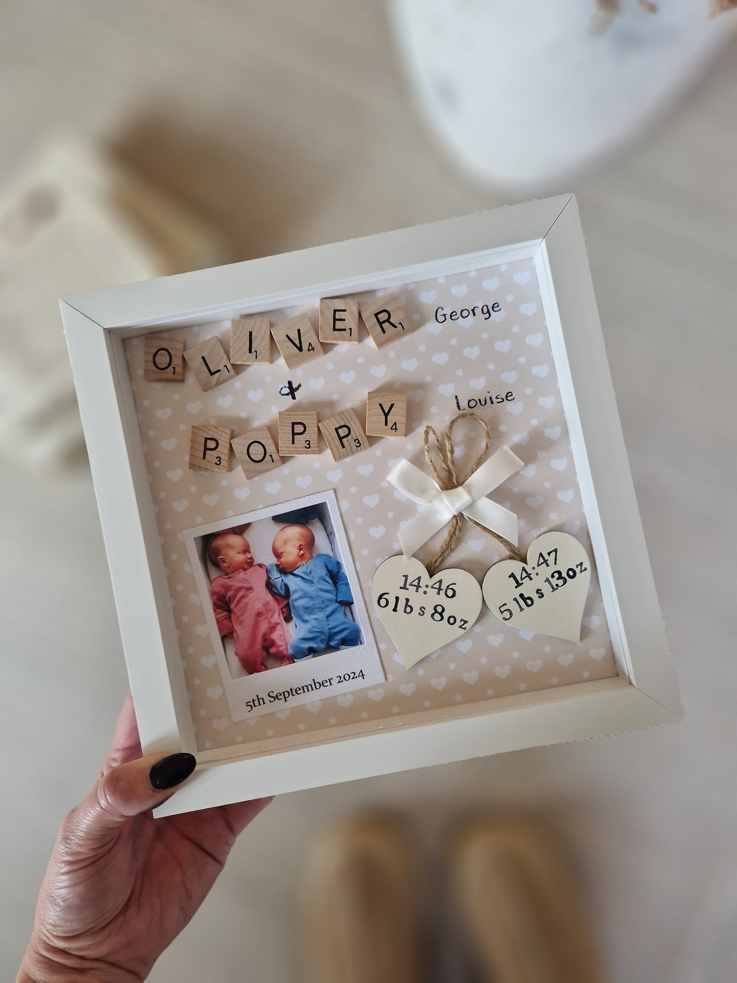 New Baby Frame, Newborn Gift