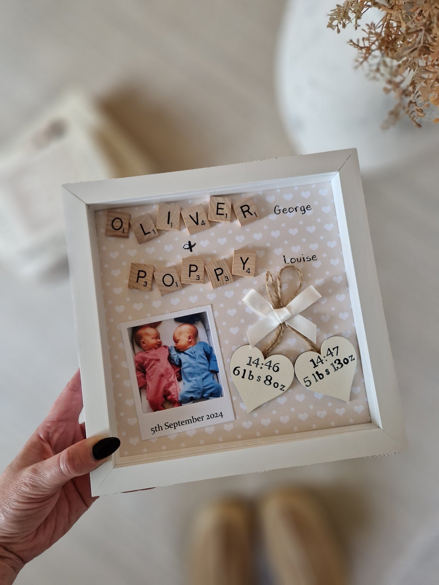 New Baby Frame, Newborn Gift