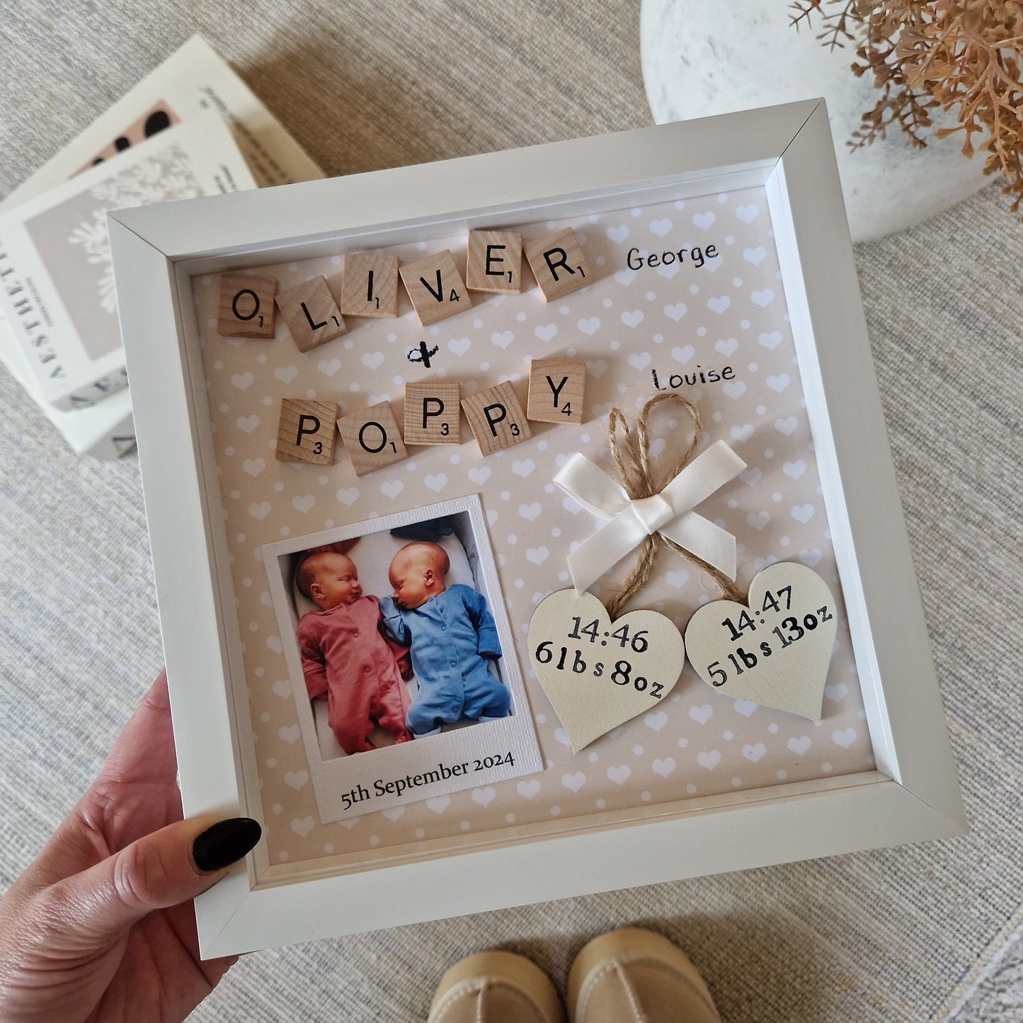 New Baby Frame, Newborn Gift