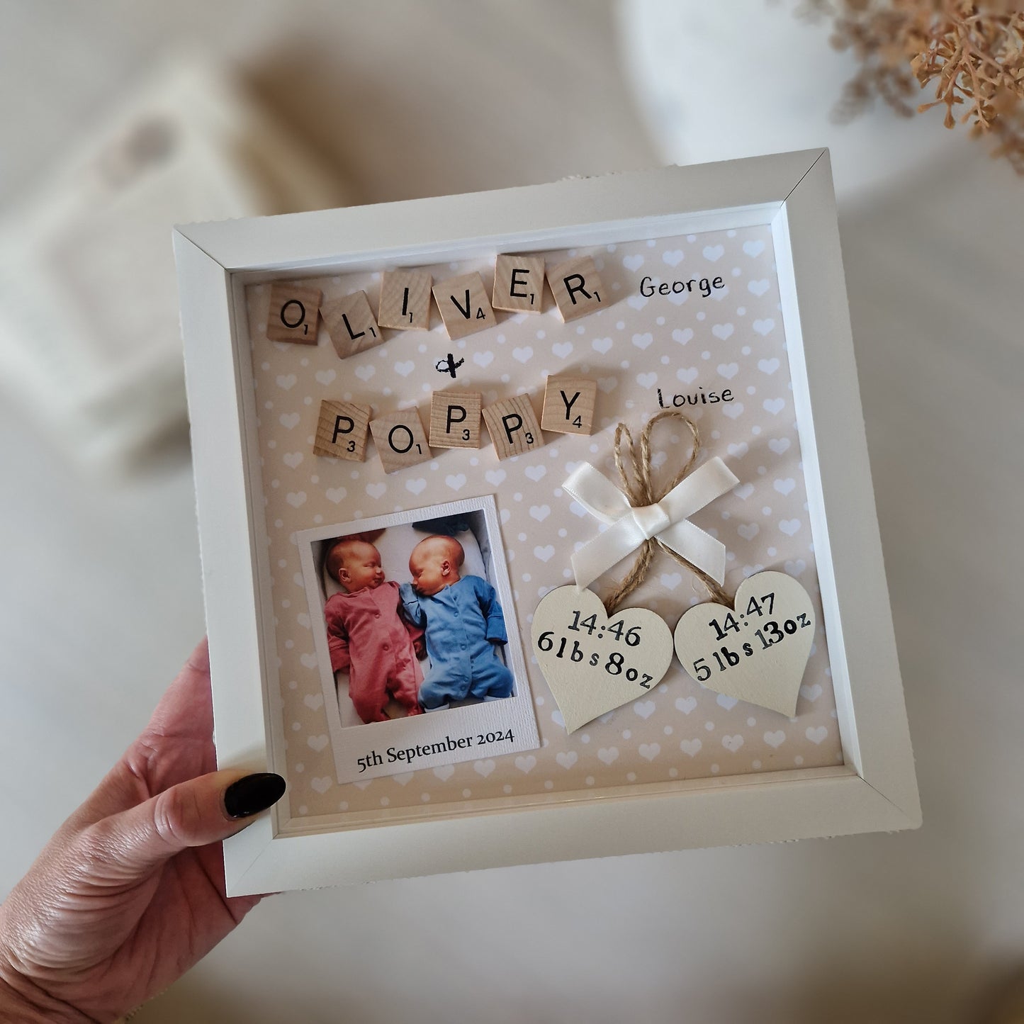 New Baby Frame, Newborn Gift