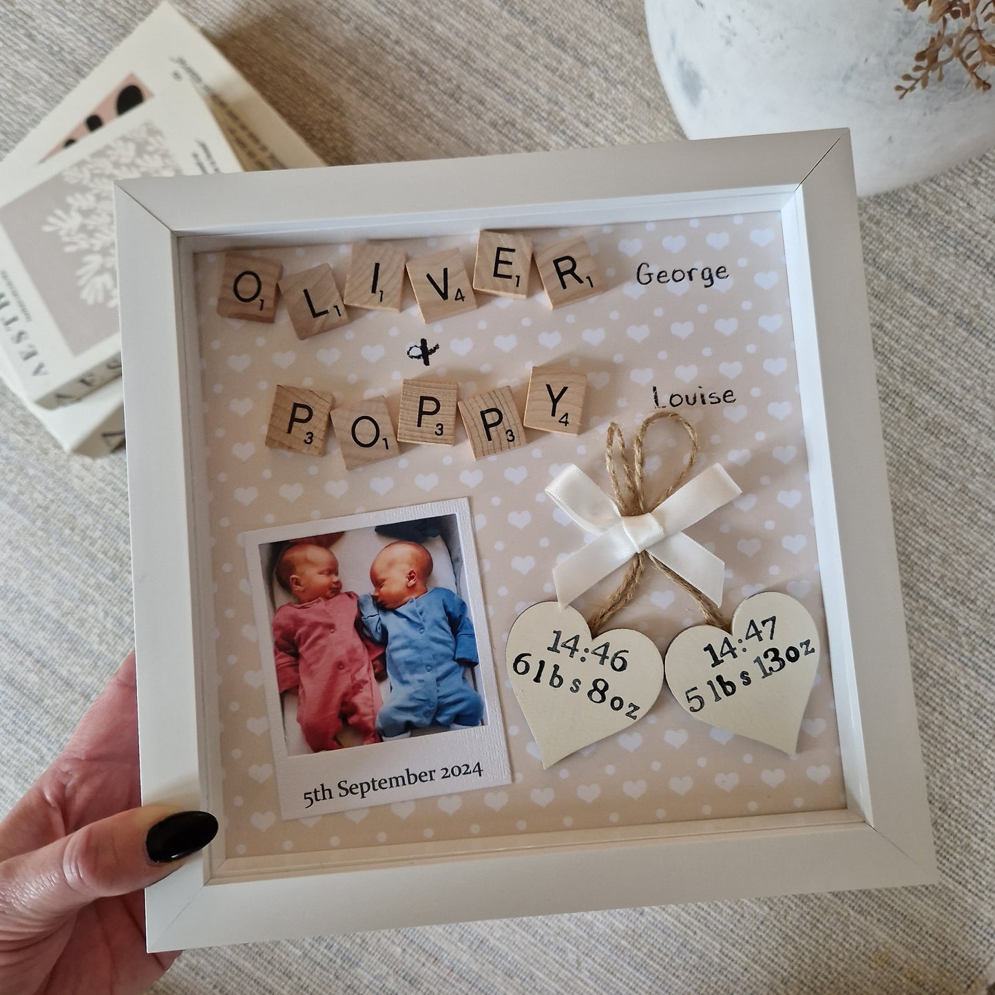 New Baby Frame, Newborn Gift