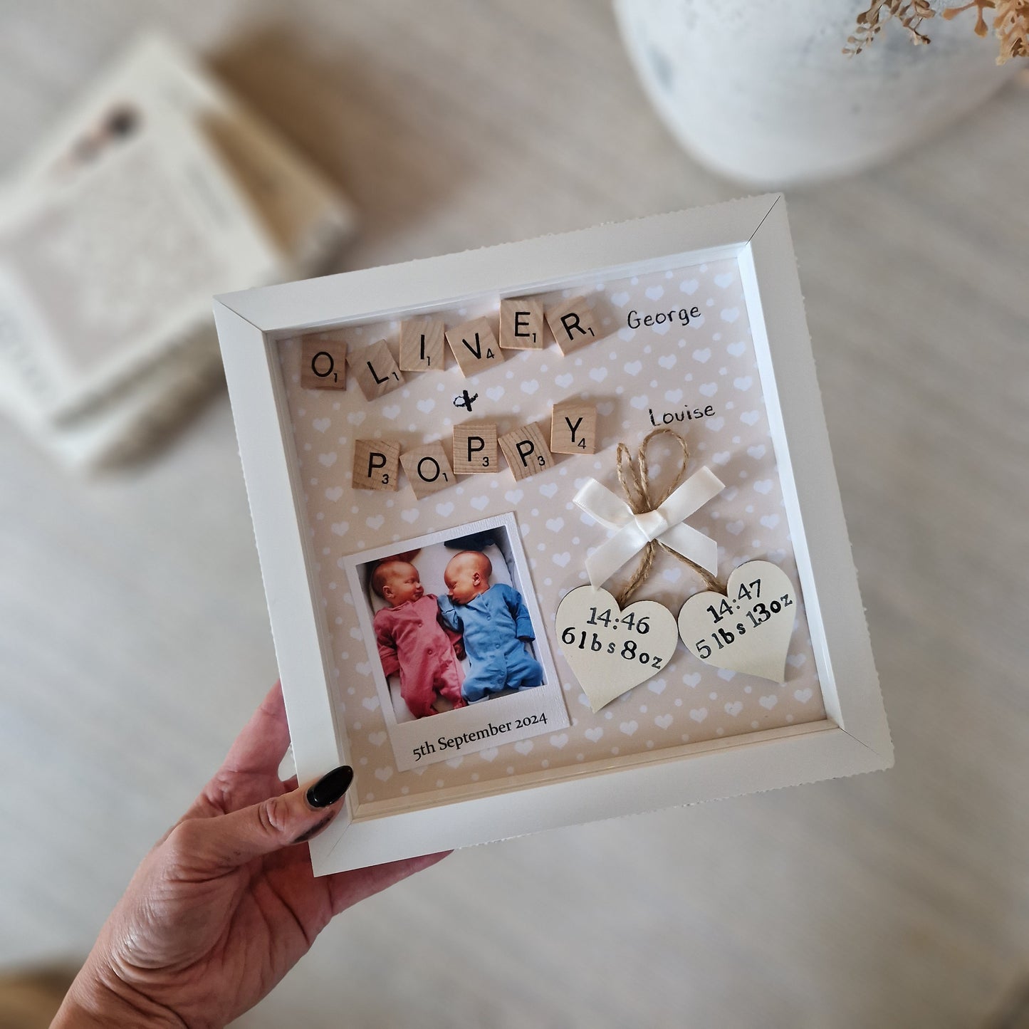 New Baby Frame, Newborn Gift