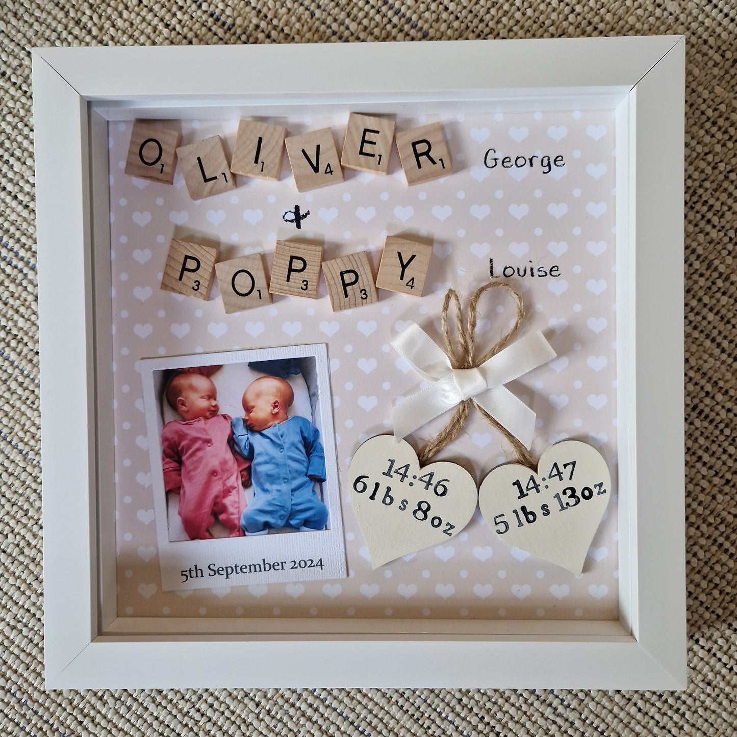 New Baby Frame, Newborn Gift