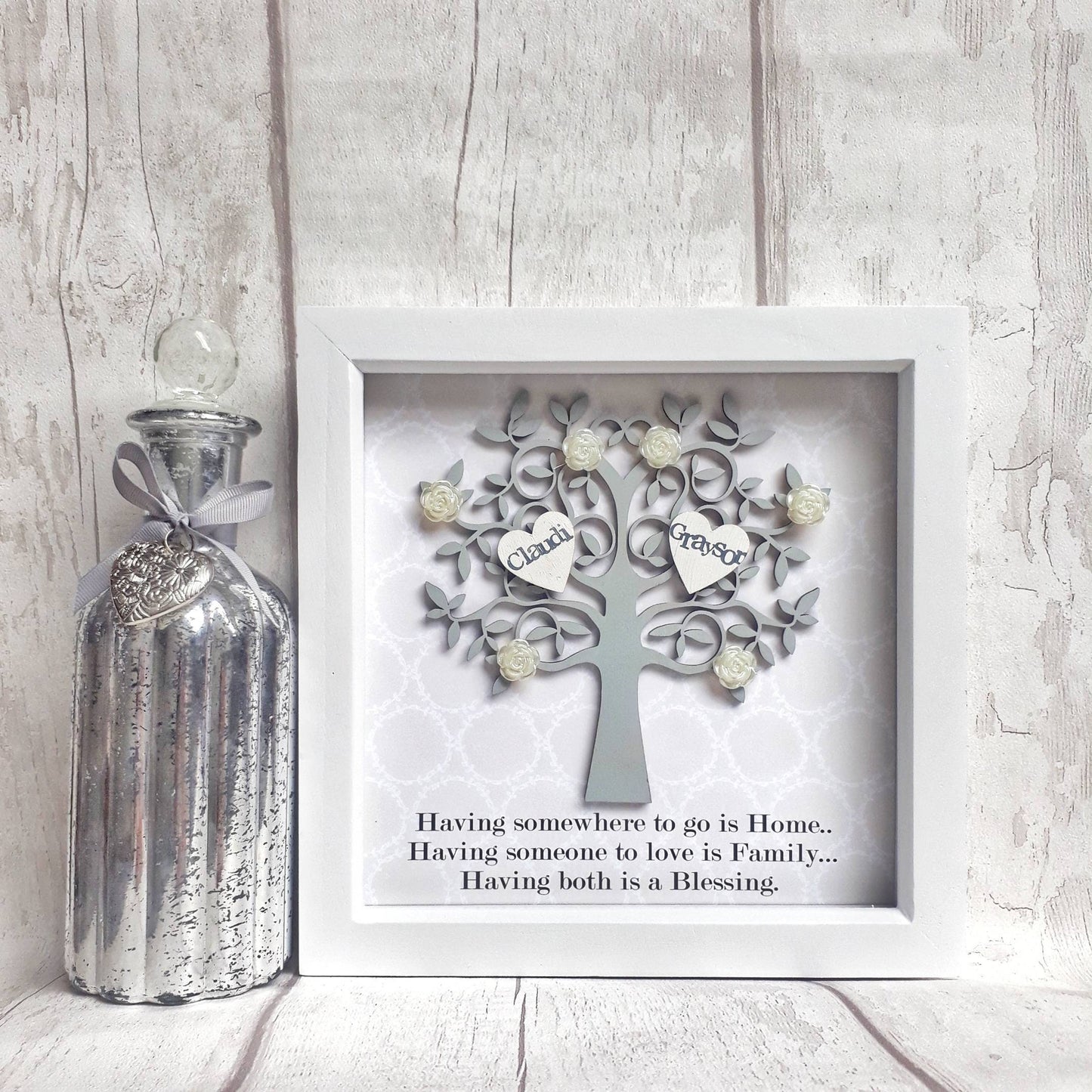 Personalised Family Tree | Gift For Couple.