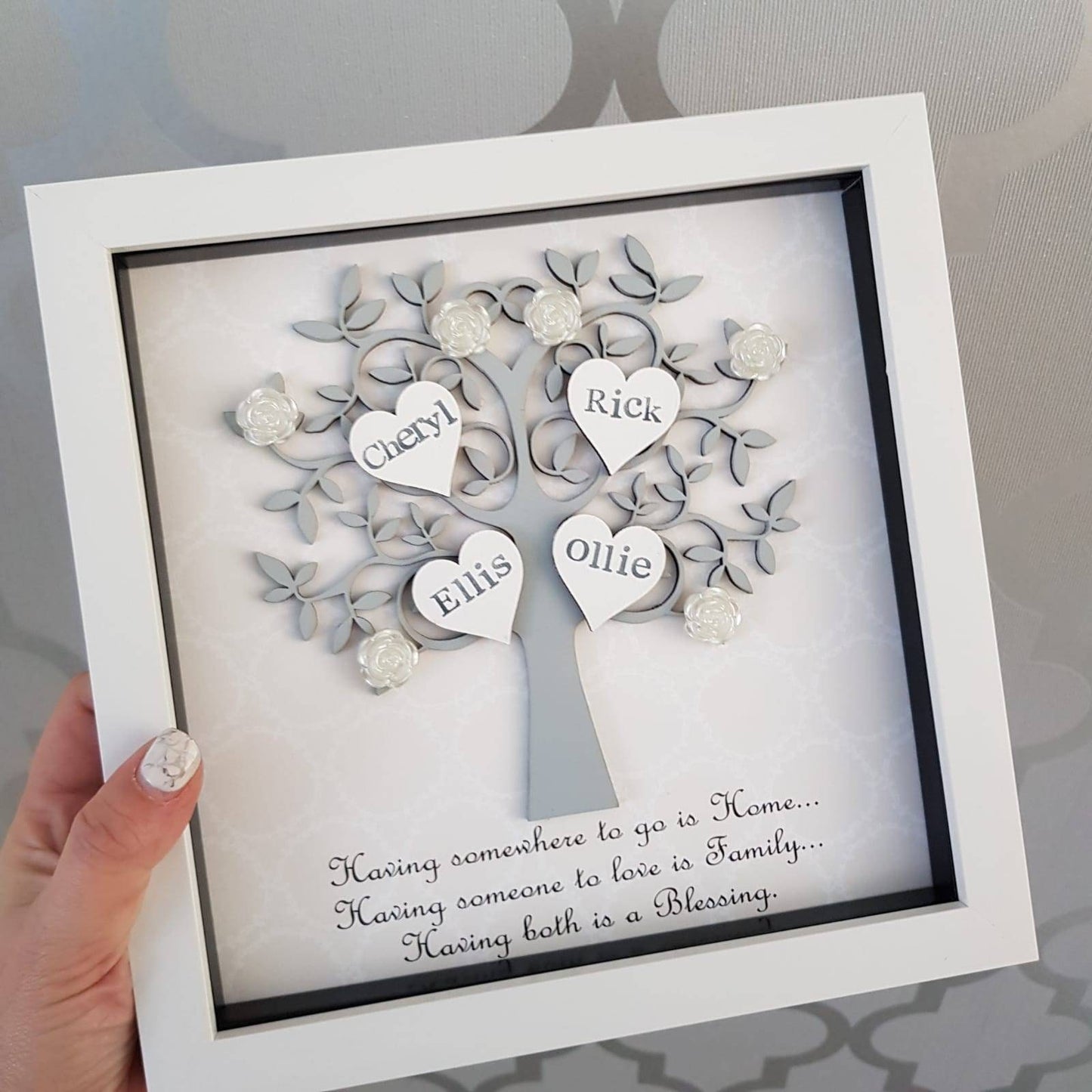 Personalised Family Tree | Gift For Couple.