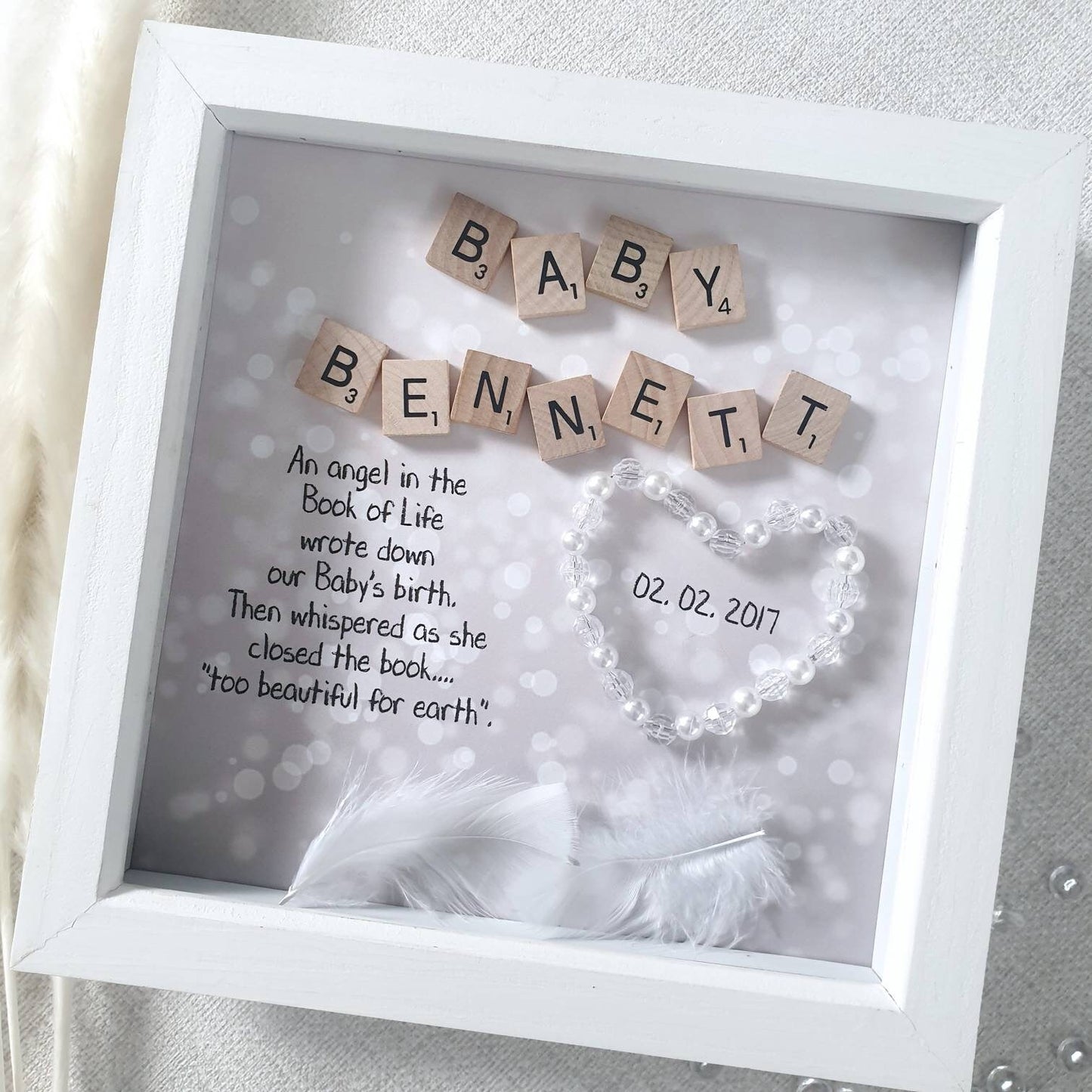 Baby Remembrance, Baby Memorial Frame