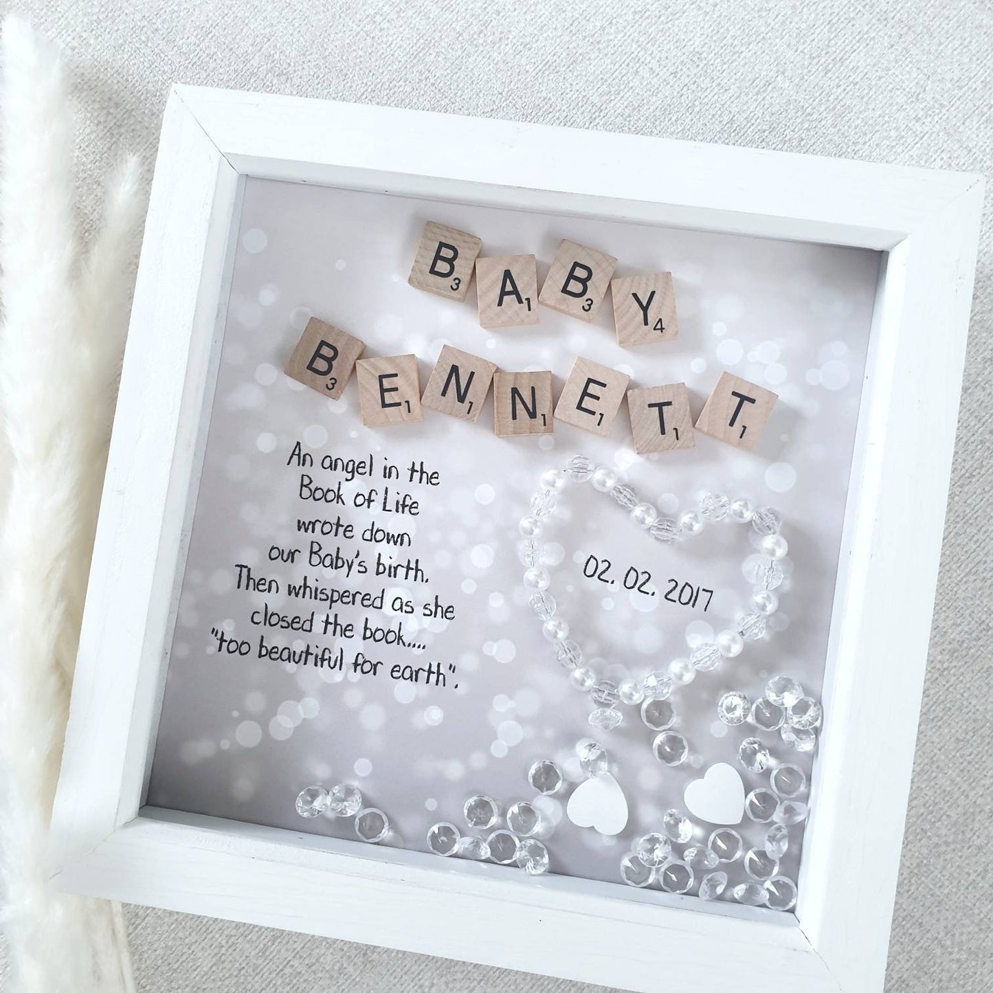 Baby Remembrance, Baby Memorial Frame