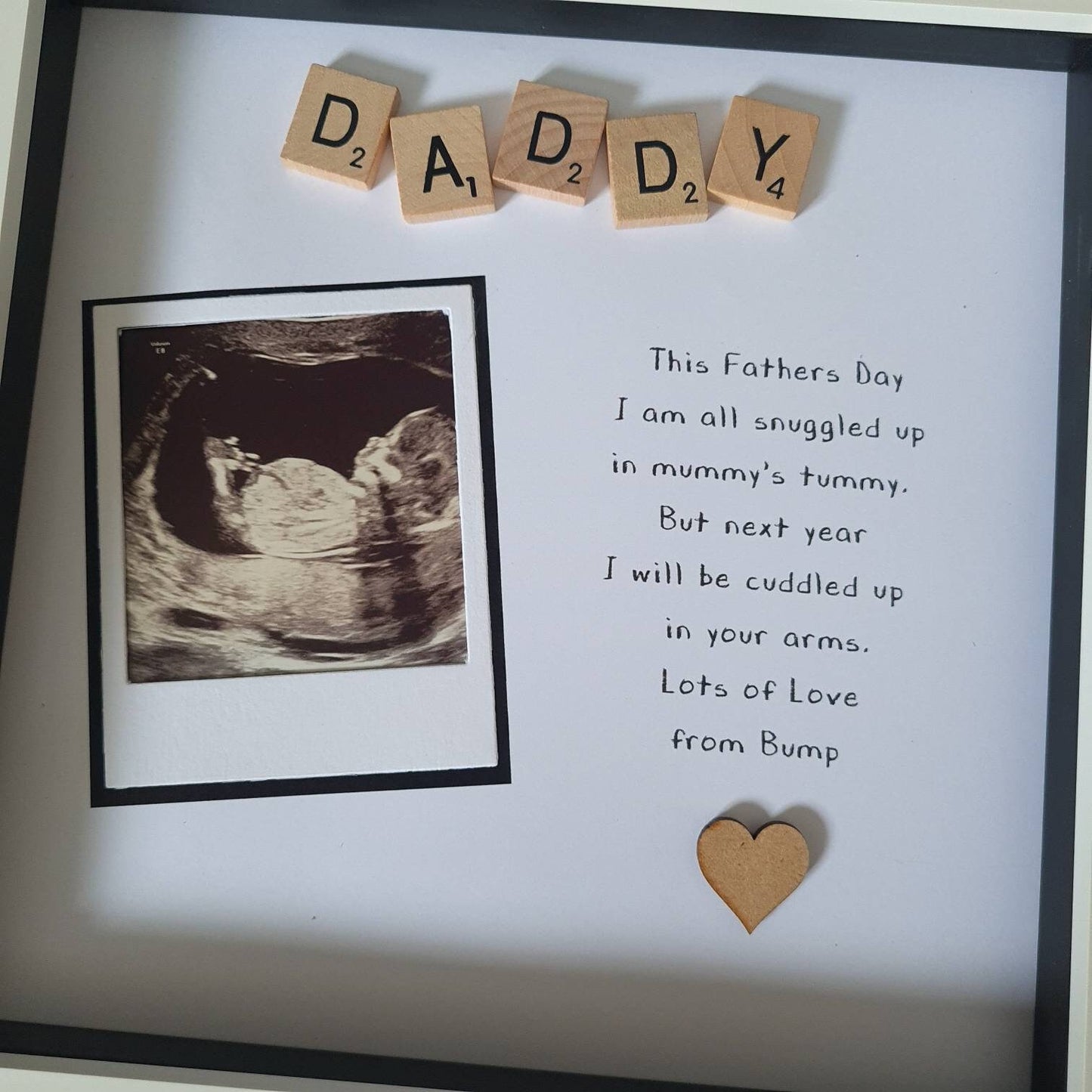 Fathers day Gift, Daddy to be frame
