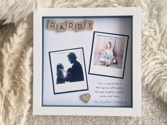 Gift for Dad, Personalised Daddy Frame